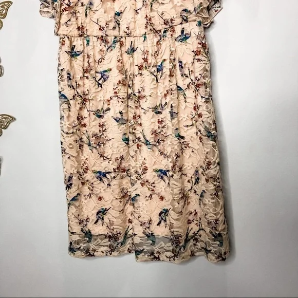 ๐ฆ๐ CHARLOTTE RUSSE | Pink Floral Lace Dress - Picture 2 of 7